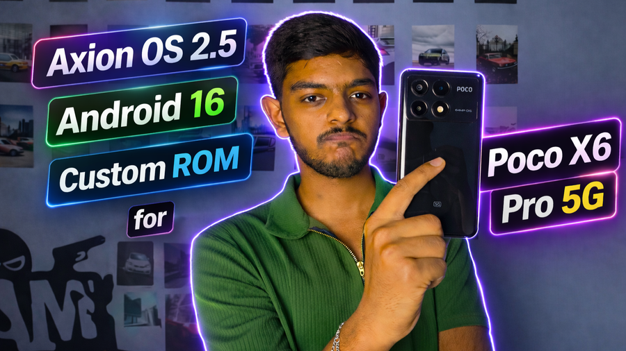 Axion OS 2.5 for Poco X6 Pro 5G